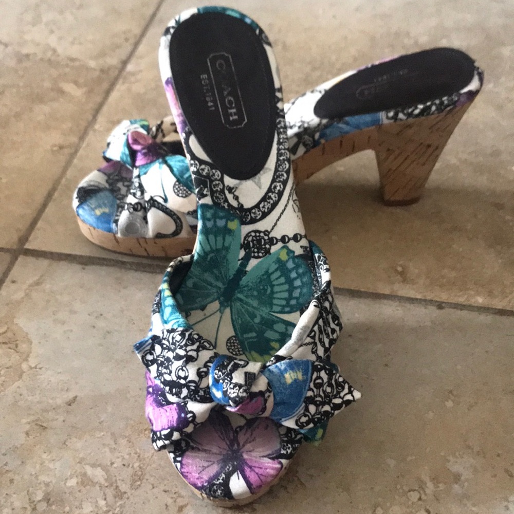 Coach Sandal 3 in heels, size 5.5 - Picture 2 of 8